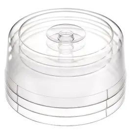 Bewaarklok, diameter 300 mm, transparant - APS 