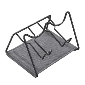Sodatex afdruiprek 2 LAVA, mat zwart - Metaltex 