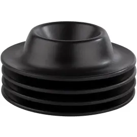 4 Eierdopjes EGGY, zwart - APS 