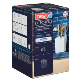 Keukengereihouder, wit - Tesa 