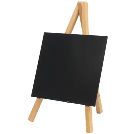 Mini tafelbord met standaard, beukenhout - Securit 