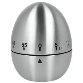 Ovaalvormige mechanische timer, 60 minuten - Metaltex 