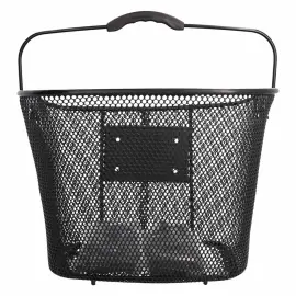 FISCHER Fietsmand voor E-Bike PLUS stuur, zwart 