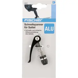 FISCHER Snelsluiting voor zadelklem, zwart 