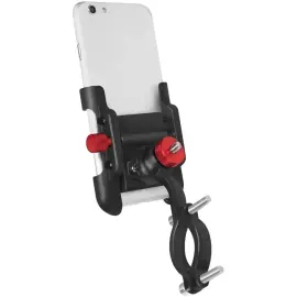 LogiLink Smartphonehouder voor fiets, recht, zwart/rood 