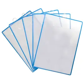 Folderhouder met handvat - A4 - Blauw - Djois 