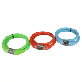 FISCHER Fietsslotkabel, lengte: 650 mm, assorti 