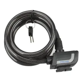 FISCHER Fietsslotkabel, lengte: 1.200 mm, zwart 