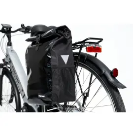 FISCHER Fietstas type koerier, zwart 