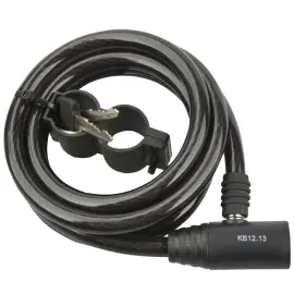 FISCHER Fietsslotkabel, lengte: 1.800 mm, zwart 