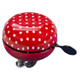 FISCHER Fietsbel voor stuur Maxi, rood / wit 
