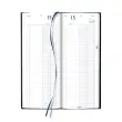 Dagagenda Brepols bank 1 volume 14,3x32,5 cm zwart