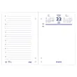Tweetalige blokkalender FR/NL BREPOLS datum rechts - 8,4 x 12 cm