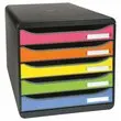 Archiefmodule Big Box Plus 5 laden - Assorti - Exacompta