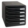 Archiefmodule Big Box Plus 5 laden - Zwart - Exacompta 