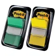 Verpakking van 12 dispensers van 50 zachte indextab-bladwijzers - 2,5x4,4 cm - POST-IT
