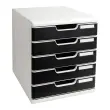 Archiefkast 5 laden Modulo - Zwart - Exacompta
