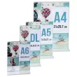 T-vormige rechte display transparant -A4-formaat 