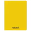 Polypropyleen schrift, genaaid, 96 pagina's SEYES 240x320 90g geel 