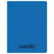 Polypropyleen schrift met nietjes 96 bladzijden SEYES 170x220 90g blauw