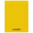 Polypropyleen schrift, genaaid, 48 pagina's, SEYES, 240x320 mm, 90g, geel