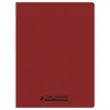 Polypropyleen schrift genaaid 96 bladzijden SEYES 240x320 90g - 90% gerecycled rood 