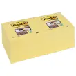 012 Blokken van 90 herpositioneerbare memoblaadjes Super sticky - Pastelgeel - 7,6 x 7,6 cm - POST-IT