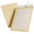 100 Enveloppen met versterkte kartonnen achterkant 120g - 229x324mm - bruin papier Kraft - GPV
