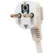 Stekkerdoos met 3 stopcontacten en USB - 4 meter kabel - Met schakelaar 