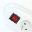 Stekkerdozen met 5 stopcontacten - Met USB en schakelaar - Kabel 1,5 m 