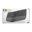 Draadloos oplaadbaar ergonomisch toetsenbord