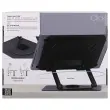 Draaibare metalen laptopstandaard 360° iClick - Grijs