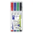 4 uitwisbare markers Lumocolor 341 - STAEDTLER