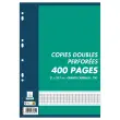 100 Dubbele Cambridge kopieën - A4 - Seyès lijntjes - 70g - CONQUERANT