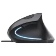 Ergonomische bedrade muis VERTO - Zwart