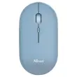 Ultradunne oplaadbare draadloze PUCK-muis, blauw 