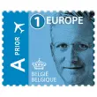 50 Europese 1 zelfklevende postzegels, Internationale verzending, genormaliseerd