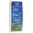 Muurdisplay in kolomvorm 4 vakken voorA4-documenten - WIT 
