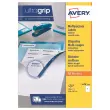 100 Multifunctionele witte etiketten - 210x297mm - AVERY