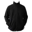 ZWARTE HEREN FLEECEVEST MAAT 4XL