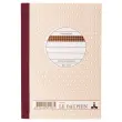 Zelfkopiërend doorschrijfboek Triplicata A6 geruit 5x5 Lebon et Vernay