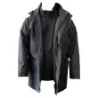PARKA 4-IN-1 ZWART HEREN MAAT XL