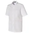 WITTE HEREN TUNIEK KORTE MOUWEN &ndash; ISPAHAN HASSON &ndash; WIT &ndash; Maat 2 