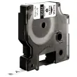 Permanente tape voor labelmaker RHINO 19mm achtergrond wit zwarte inkt