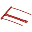 100 Archiefbeugels - Rood - Capaciteit 500 vel - FELLOWES