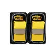 002 Dispensers van POST-IT zachte indextab-bladwijzers Geel