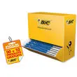100 Intrekbare balpen M10 - Verpakking van 90 + 10 gratis - Medium schrift - Blauw - BIC