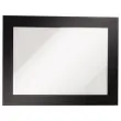 2 Herpositioneerbare hoezen Duraframe voor A4 affichage - Zwart - DURABLE