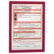 2 Herpositioneerbare hoezen Duraframe voor A4 affichage - Zwart - DURABLE