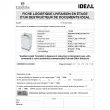 Leveringspakket voor de destructieve verdieping IDEAL 3104 en 4002